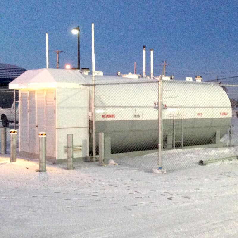 Industrial Diesel Fuel Station